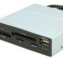 Astrotek 3.5" Internal Card Reader Black All In One USB2.0 Hub CF MS SD Flash Memory Card AT-V-113