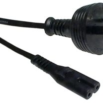 8Ware 2 Core Light Duty Appliance Power Cable (Appliance -Wall), RC-3078C7, RC-3078C7-OEM