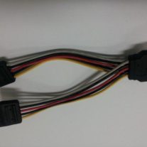 SATA Power Splitter Cable 1 x 15 pin M - 2 x 15 pin F 15cm, RC-5084