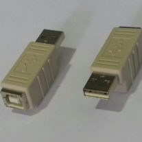 USB 2.0 Type A Male to Type B Female Gender Changer