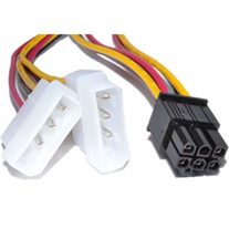 PCI Express Card Power Cable (12CF1-1PW017-11R) - Molex to 6pin