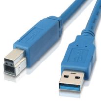Astrotek USB 3.0 Printer Cable 2m - AM-BM Type A Male to Type B Male Blue Colour ~CB8W-UC-3002AB