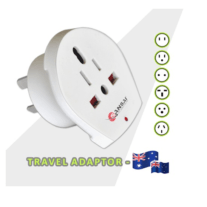 Sansai STV-018 World to Australia/NZ Travel Adaptor