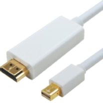 Astrotek Mini DisplayPort DP to HDMI Cable 3m - 20 pins Male to 19 pins Male Gold plated RoHS