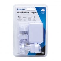 Jackson Worldwide USB Charger PTA7723 Regions: UK/EU/US/AU