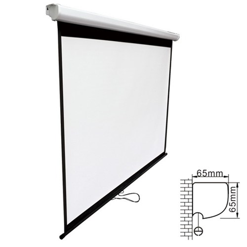 Brateck PSBA108  Projector Standard Auto-lock Manual Projection Screen-108’’ ( 2.40X 1.35M) /(16:9 Ratio)