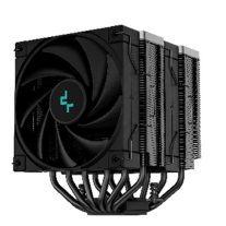 DeepCool AK620 Zero Dark High Performance CPU Cooler Dual-Tower Design, 2x120mm Fluid Dynamic Bearing Fans, 6 Copper Heat Pipes Intel LGA1700/AMD AM5