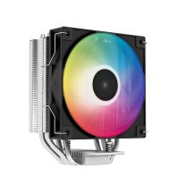 Deepcool AG400 LED CPU Cooler 4 Heat Pipes,120mm PWM Fan Intel LGA1700/1200/1151/1150/1155 AMD AM5/AM4