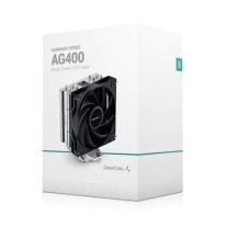 Deepcool AG400 CPU Cooler 4 Heat Pipes, 120mm PWM Fan Intel LGA1700/1200/1151/1150/1155AMDAM5/AM4