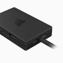 Corsair Internal 4-Port USB 2.0 Hub, Full Power to 9-IN Internal USB 2.0 Devices, for AIO CPU Coolers, RGB Controllers, power by SATA. Gaming Case