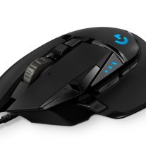 Logitech G502 Hero High Performance Gaming Mouse11 Programmable Buttons 16,000 DPI Tunable weight RGB 1ms 121g 2.1m