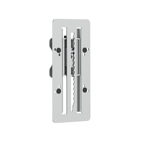 Brateck XMA-02  Steell Track-Mounted Monitor Holder Fit Screen 13'-27' Up to 8kg, Metallic Grey, 115x28x245mm