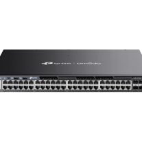 SG6654XHP TP-Link SG6654XHP Omada 48-Port Gigabit Stackable L3 Managed PoE+ Switch with 6 10G Slots