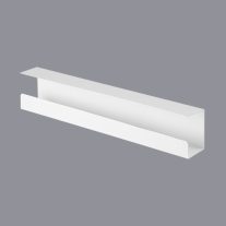 Brateck CC11-1-W  Under-Desk Cable Tray Organizer  Dimensions:600x114x76mm - White