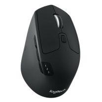 Logitech M720 Triathlon Multi-Device 910-004792 Wireless Bluetooth Mouse with Flow Cross-Computer Control & File Sharing for PC & Mac Easy-Switch up to 3 Devices