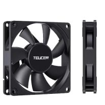 UT-8015 8CM Chassis Fan Slim 15mm Thinckness 12V/4Pin PWM Hydraulic Bearing 1200-3000rpm PC Case Cooling Ventilator