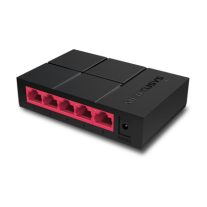 MS105G Mercusys MS105G 5-Port Gigabit Desktop Switch, 5x Gigabit Ports, Compact Design, Plug N Play, Green Ethernet Technology