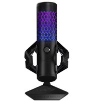 ASUS ROG CARNYX Gaming Microphone,Studio-grade 25 mm condenser capsule, 192 kHz / 24-bit sampling rate, High-pass filter, ASUS Aura Sync RGB ligh ROG CARNYX