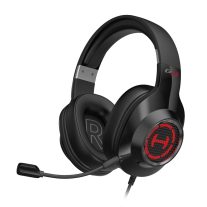 Edifier G2II 7.1 Surround Sound USB Gaming Headset with Microphone, RGB Lighting, 360 Degree Surround Sound Effects, 50mm NdFeB- Black G2II-BLACK