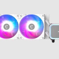 MSI MAG CORELIQUID A13 240 WHITE, 2.4", IPS, USB 2.0 pin header, SATA, 2 fans, Two Ball Bearing, AM5 / AM4