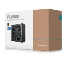 DeepCool PL650D 650W 80+ Bronze Certified Non-Modular ATX Power Supply(Direct Cable), 120mm Fan, DC to DC, ATX3.1, 100,000 MTBF, 85% Efficiency