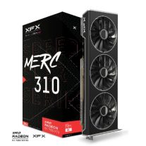 XFX RX-79XMERCB9 XFX Speedster MERC310 AMD Radeon™ RX 7900XTX BLACK Gaming Graphics Card with 24GB GDDR6, AMD RDNA™ 3 (RX-79XMERCB9)