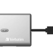 Verbatim USB 2.0 All- in-1 Card Reader Compact - including SD, SDHC, SDXC, microSD, microSDHC, microSDXC, CF-1, Memory Stick, xD and MS-Pro/Duo