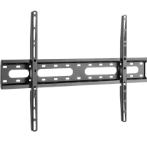 Brateck KL31-46F  KL31-46F Super Economy Fixed TV Wall Mount, Fit Screen Size: 37'-80' Up to 45 KG, Fine Texture Black, 635x420x27mm (new)