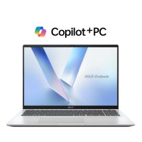 ASUS Vivobook 16' AMD R7 KRACKAN H, WUXGA (1920 x 1200) 16GB, 1TB, Silver, Win11 Home, Numpad, Copilot+ PC, ~50TOPS Notebook M1607KA-MB058W