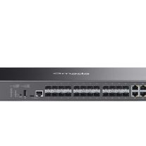 SG5428XF TP-Link SG5428XF Omada Campus 24-Port SFP Stackable Lite L3 Managed Switch with 4× 10G Slots