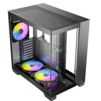 Antec C8 ARGB E-ATX, ATX, Dual Chamber, 2x 16CM ARGB Reverse Fans, 1x 14CM ARGB, USB-C, Large Clearance, 8x PCI for Large GPU, Ultra Case